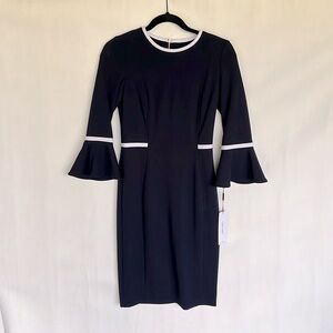 Calvin Klein size 2 brand NEW navy blue dress!